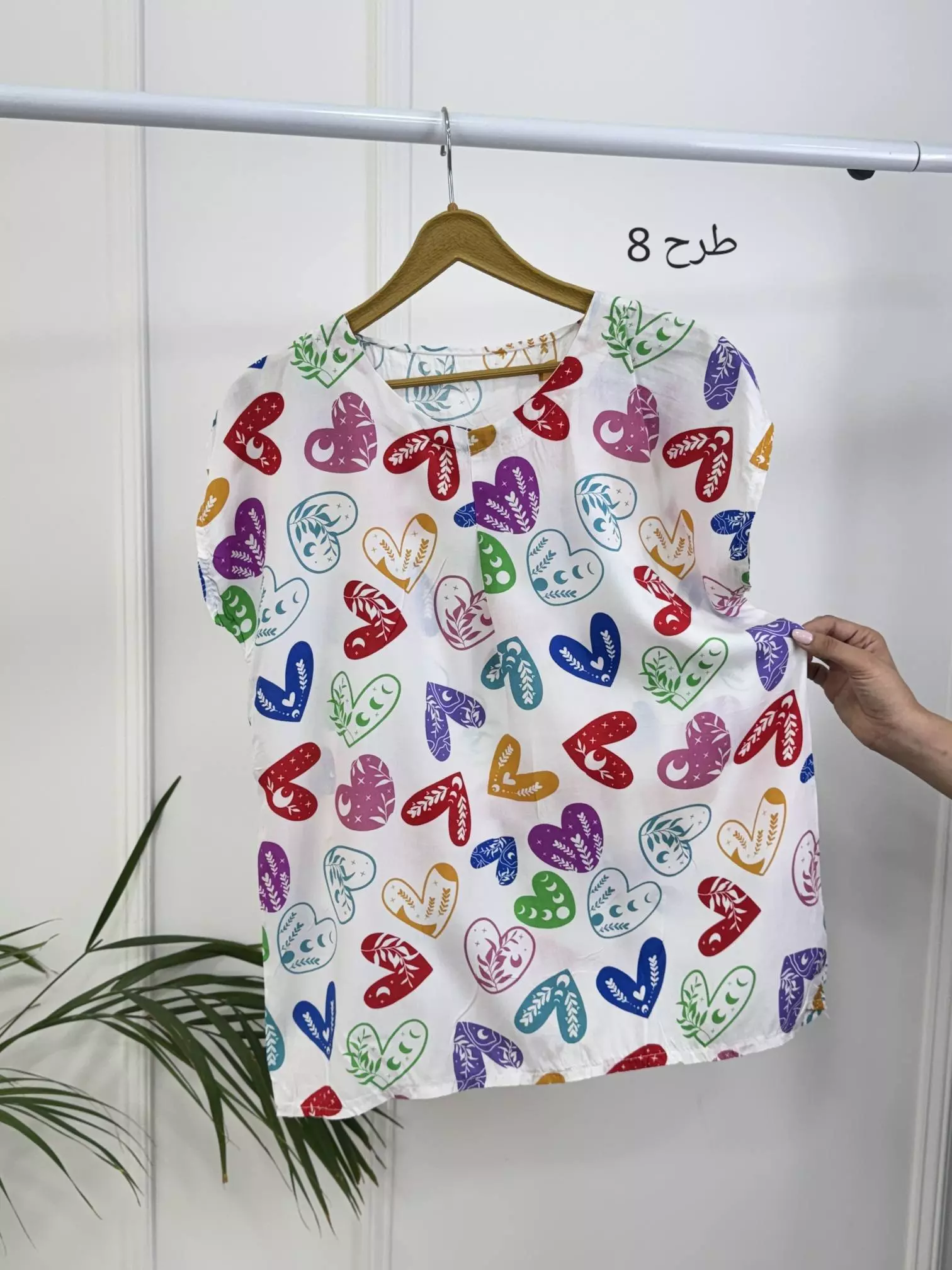 بلوز نخی آستین سرخود